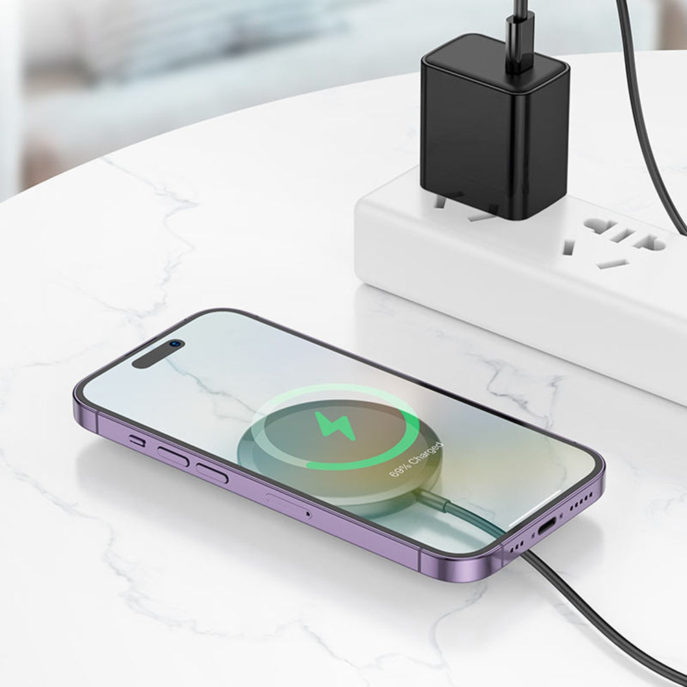 Chargeur sans fil magnétique Magsafe (15 W) pour iPhone et AirPods Chargeur sans fil magnétique Magsafe (15 W) pour iPhone et AirPods